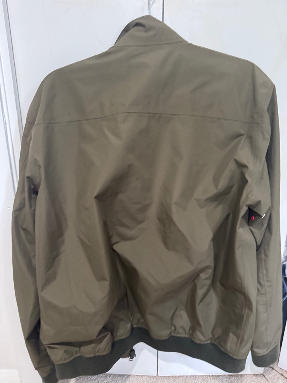 Barbour Olive Green Lightweight Men's Shirt Jacket - Picture 4 of 6